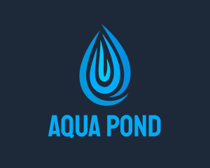 Aqua Water Supplier logo design