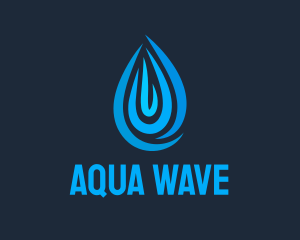 Aqua Water Supplier logo design