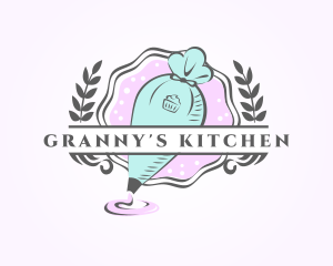 Icing Baking Kitchen logo design