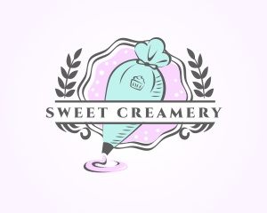 Icing Baking Kitchen logo design