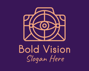 Astrological Eye Camera logo design