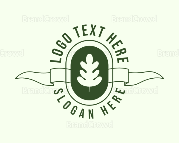 Vegan Leaf Gardening Logo