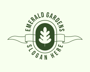 Vegan Leaf Gardening logo design