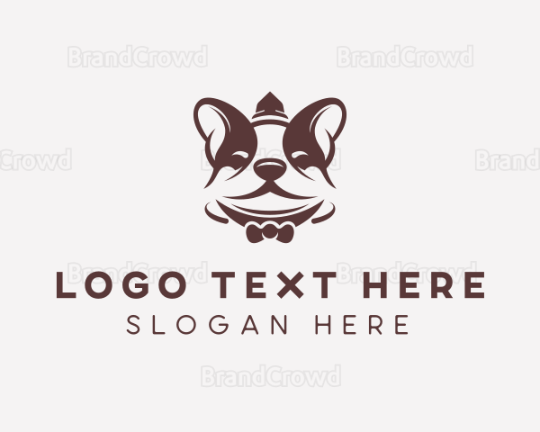 Boston Terrier Dog Logo