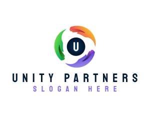 Unity Hands Foundation logo design