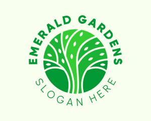 Tree Vine Farm logo design