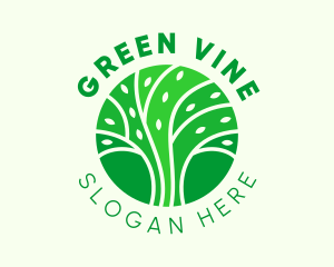 Tree Vine Farm logo design