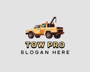 Tow - Tow Truck Garage logo design