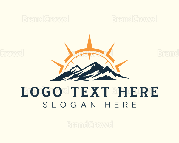 Mountain Navigation Adventure Logo