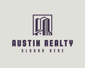 Realty Condominium Building logo design