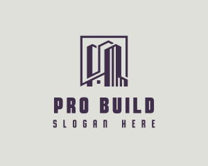 Realty Condominium Building logo design