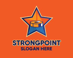 Bodybuilding - Star Disc Weightlifting logo design