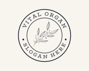 Organic Wellness Spa logo design