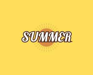 Tropical Summer Design logo design