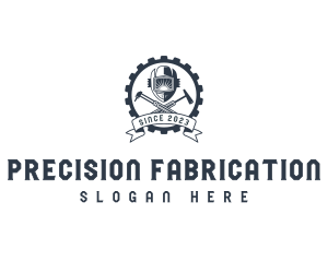 Fabrication - Welder Machinist Fabrication logo design