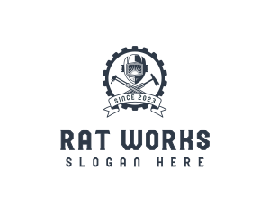 Welder Machinist Fabrication logo design