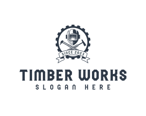 Welder Machinist Fabrication logo design