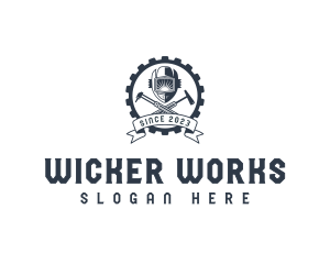 Welder Machinist Fabrication logo design