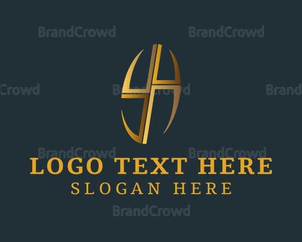 Elegant Gold Cross Logo