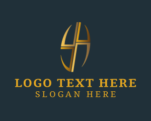 Lighting - Elegant Gold Cross logo design