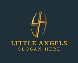 Modern - Elegant Gold Cross logo design