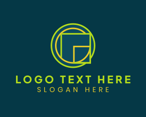 Art Gallery - Geometric Letter G logo design