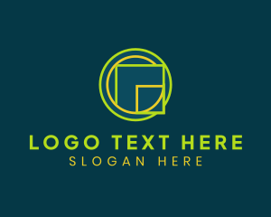 Letter G - Geometric Studio Letter G logo design
