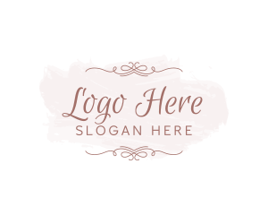 Elegant Feminine Script Wordmark Logo