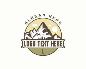 Outdoor - Outdoor Mountain Peak logo design