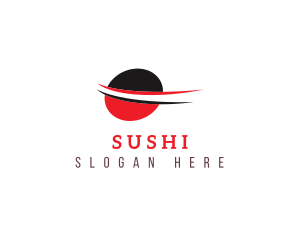 Japanese Sushi Restaurant logo design