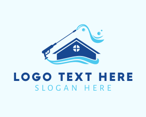 Cleaning Services - House Pressure Washing logo design