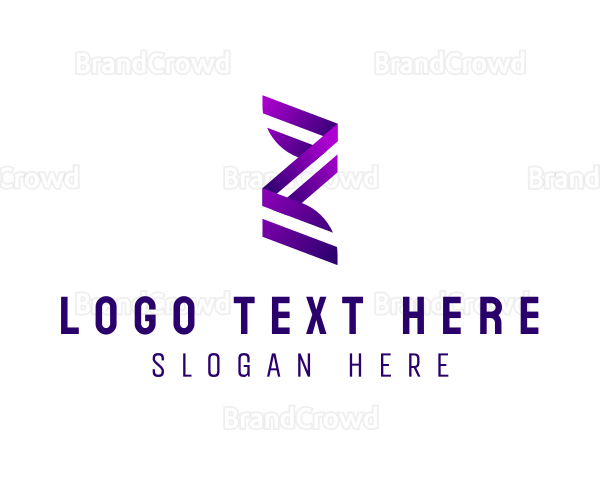 Stock Broker Letter Z Logo