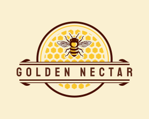 Honey - Bee Hive Honey logo design