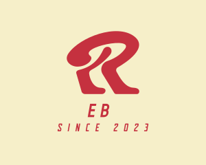 Couture - Retro Fashion Letter R logo design