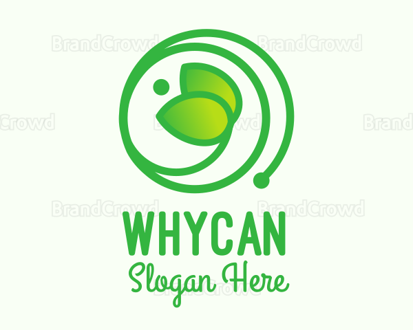 Green Leaf Planting Logo