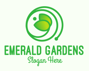 Green Leaf Planting  logo design