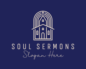 Preaching - Religious Christian Church logo design