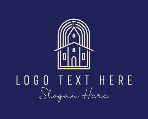 Religious Christian Church  Logo