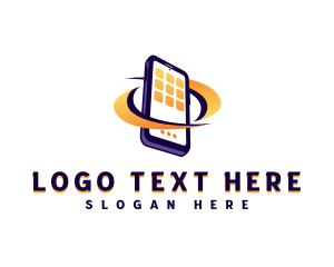 Device - Cellphone Device Phone logo design