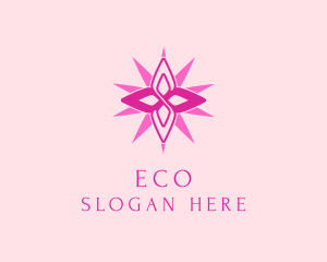 Floral - Flower Petal Star logo design