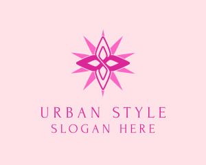Salon - Flower Petal Star logo design