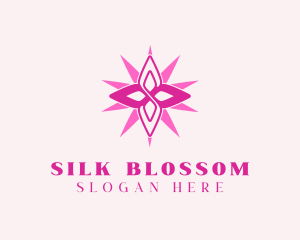 Flower Petal Star logo design