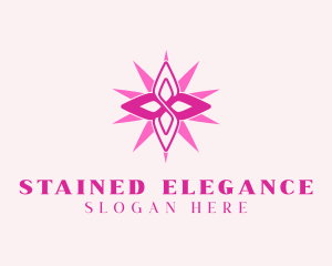 Flower Petal Star logo design