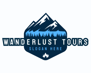 Mountain Lake Forest logo design