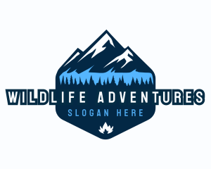 Mountain Lake Forest logo design