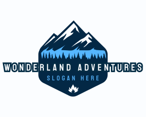 Mountain Lake Forest logo design