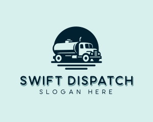 Dispatch - Tanker Truck Dispatch logo design