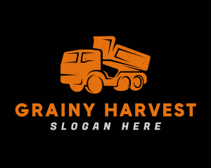 Grainy - Dump Truck Automobile logo design