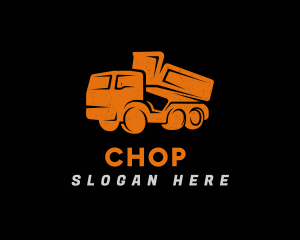 Moving Company - Dump Truck Automobile logo design