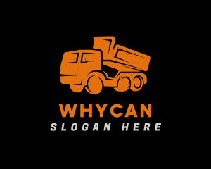 Freight - Dump Truck Automobile logo design